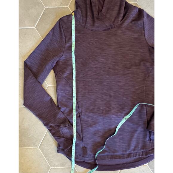 Athleta Tops |  Bootcamp Purple Hoodie Pullover Top | Size M - Picture 5 of 9